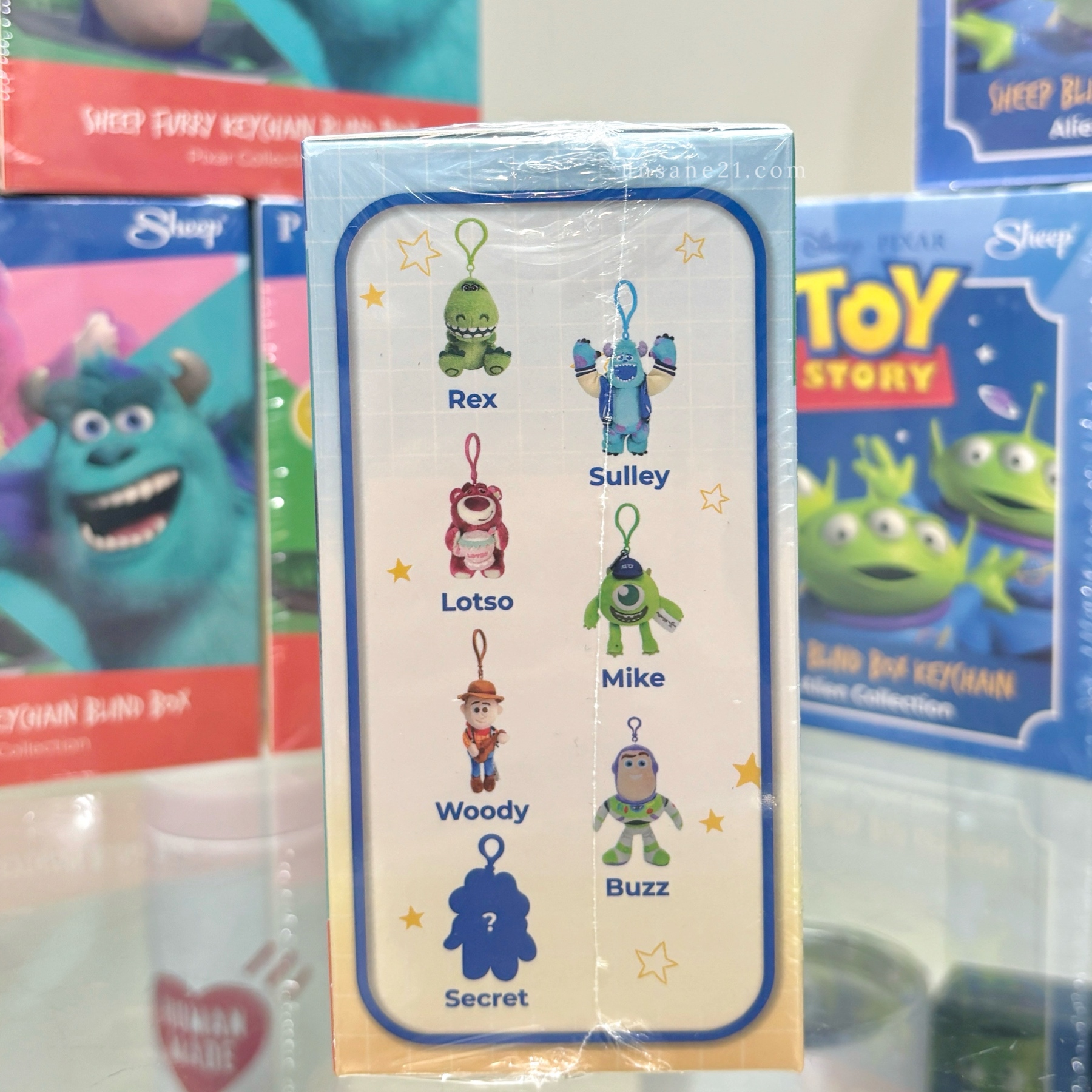 泰國SHEEP DISNEY PIXAR 三眼怪 玩具總動員 絨毛吊飾 盲盒/兩種