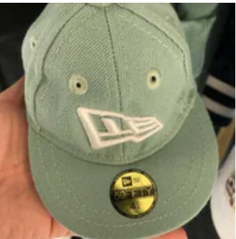 [S] NEW ERA K CAP POUCH KEY HOLDER,GREEN, 12801072-GREEN (SNE37)