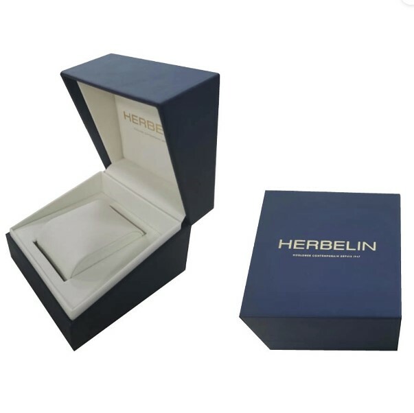 1HL0707-138 HERBELIN Ve Avenue - Quartz Rose Gold Pvd & Leather #17137/PR08GO (A-EU-E)