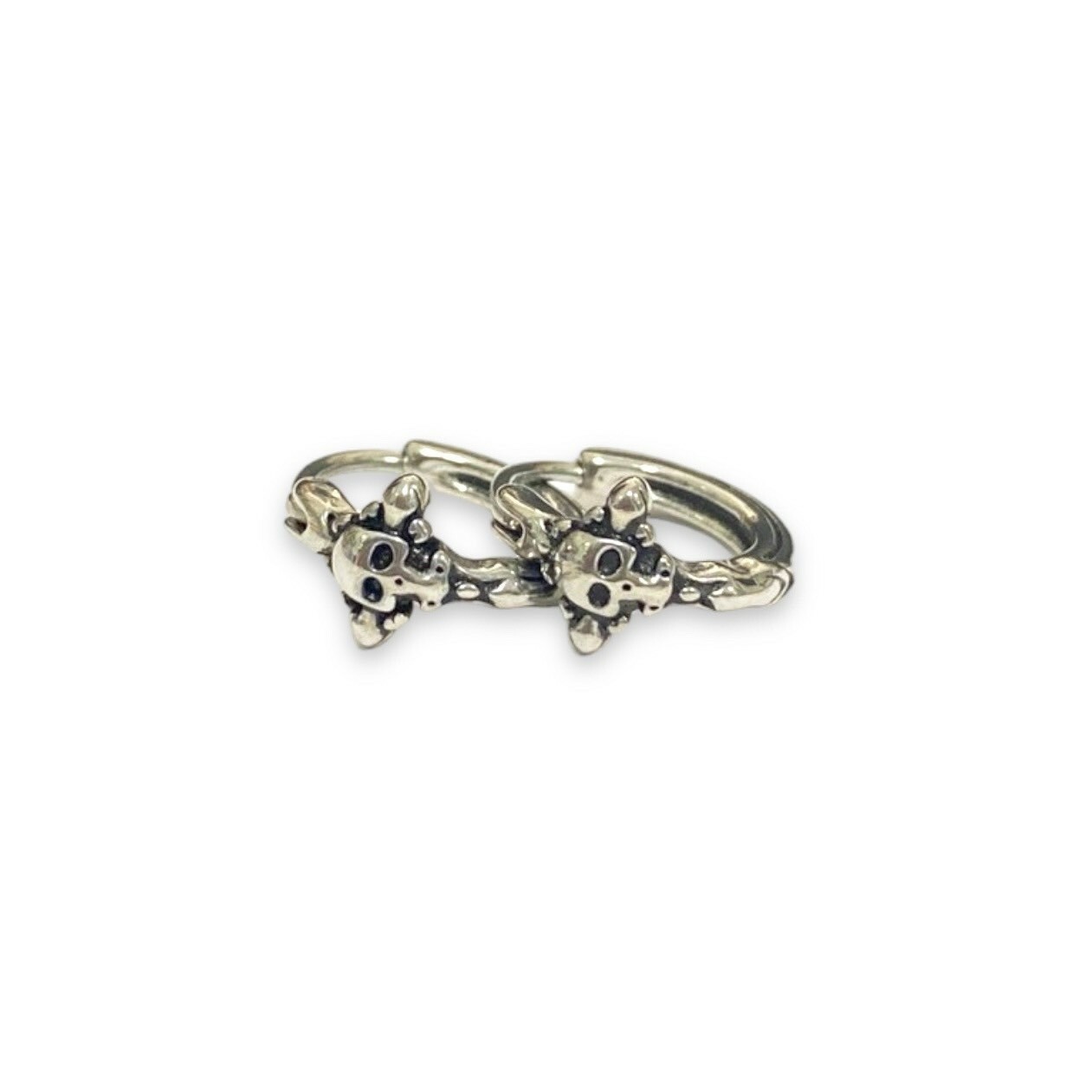 鋼易扣-中骷髏頭十字架 10M(單支價)