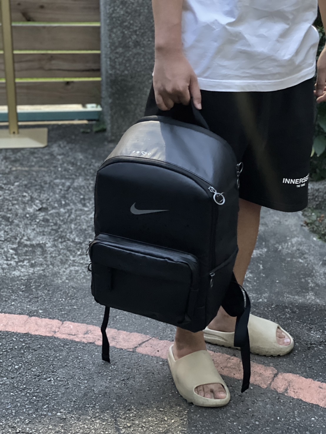 Nike Heritage Winterized Eugene 深灰黑 雙肩後背包 防潑水 多口袋夾層 書包