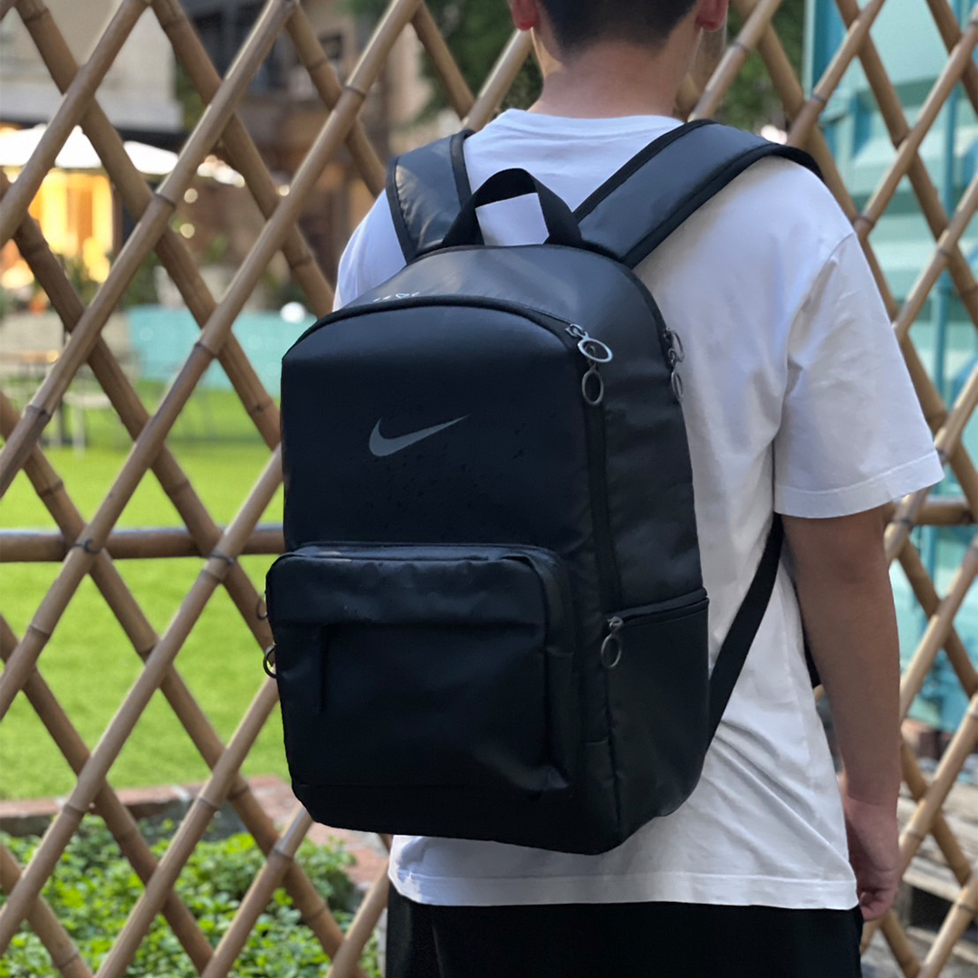 Nike Heritage Winterized Eugene 深灰黑 雙肩後背包 防潑水 多口袋夾層 書包