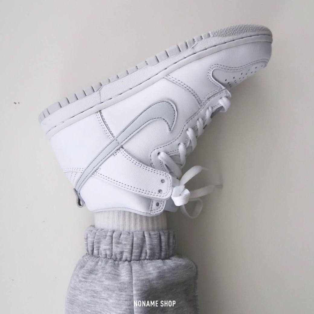 NIKE DUNK HIGH SP "PURE PLATINUM" 灰白 高筒 (男款)