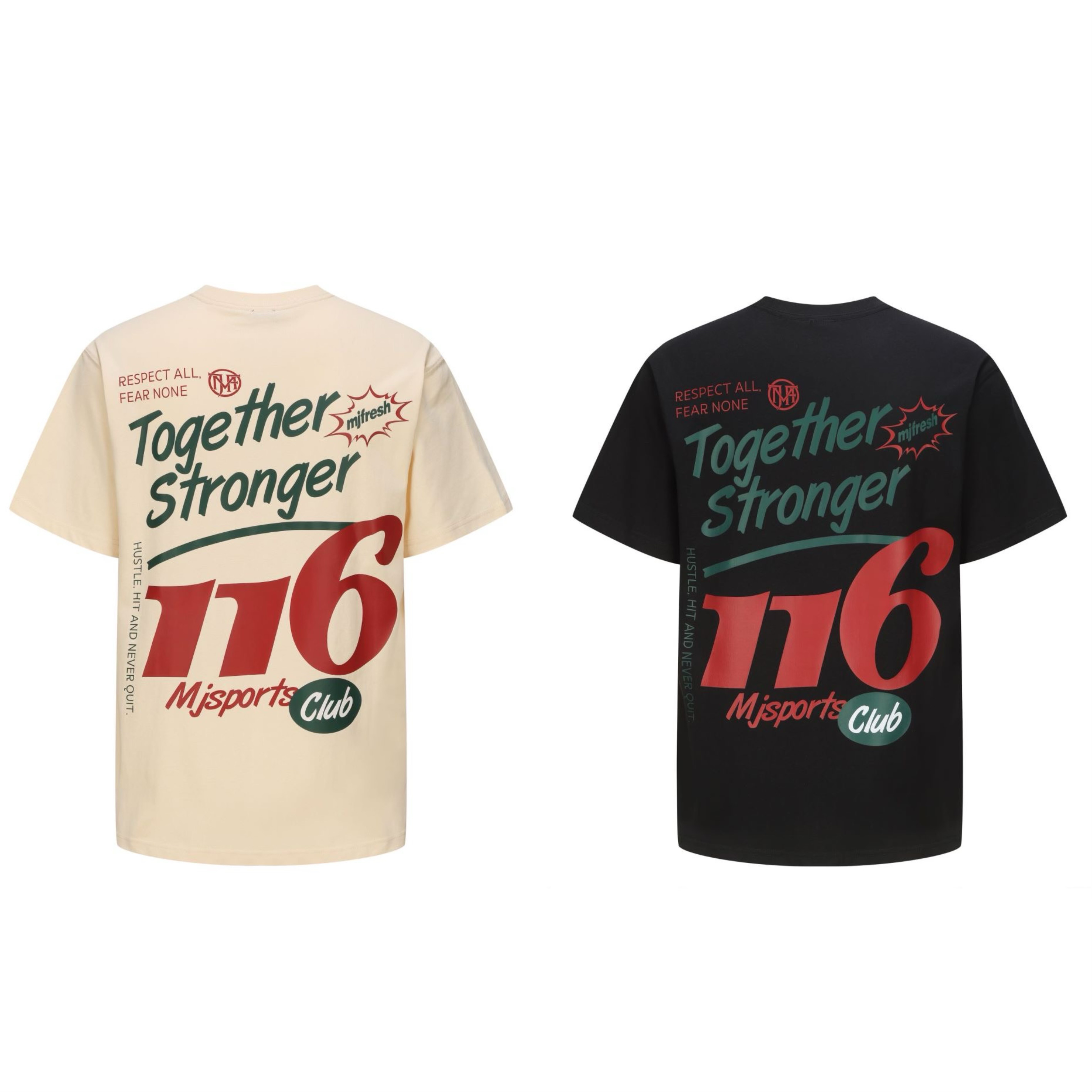 MJF Together Stronger 116 Beige Tee