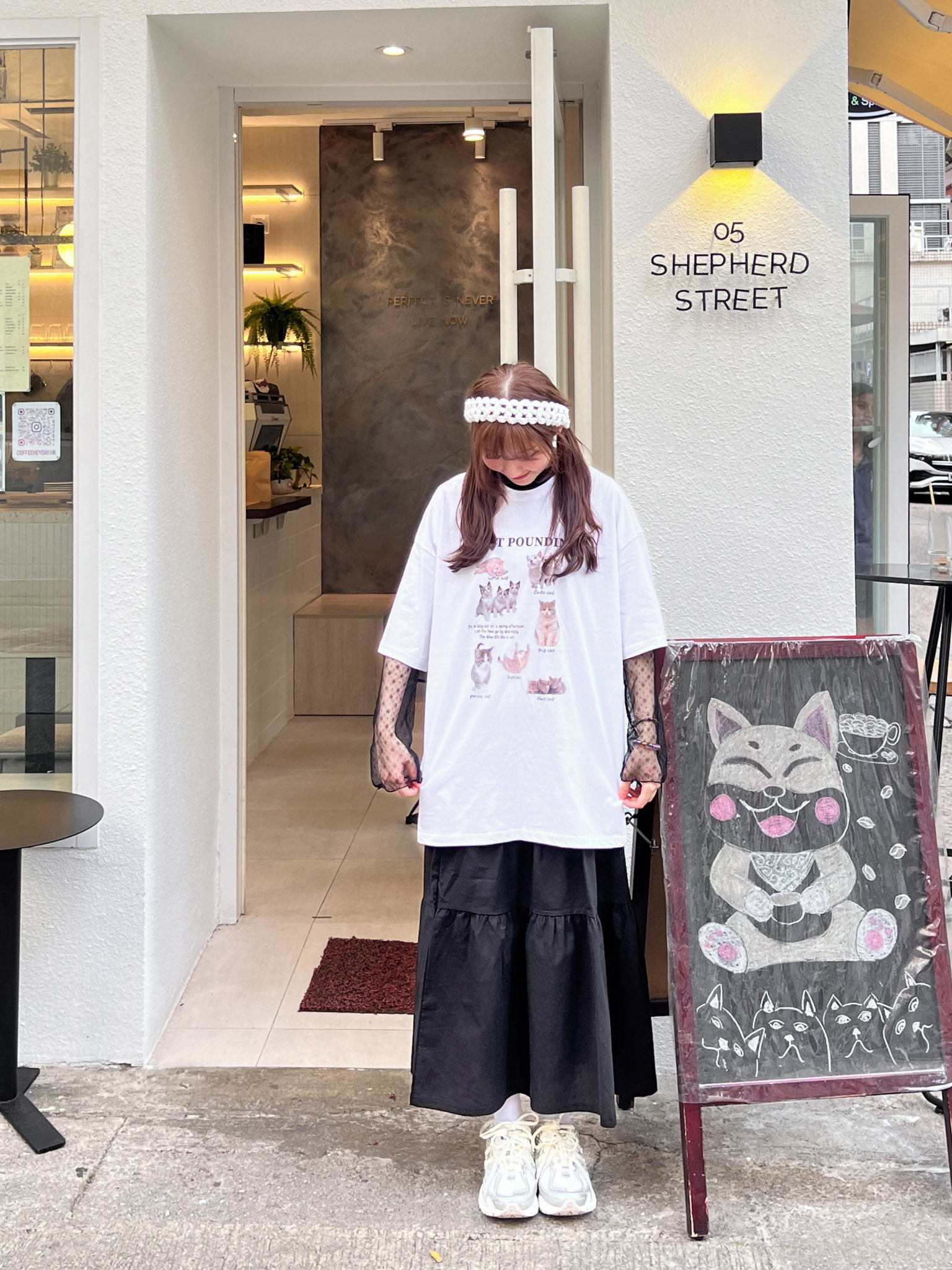 Cat Heart Pounding Tee