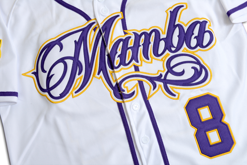 Headgear Classics Kobe Bryant 翻玩棒球衣 白/紫色