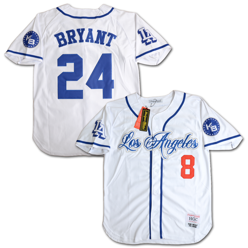 Headgear Classics Kobe Bryant 翻玩棒球衣 白/藍色