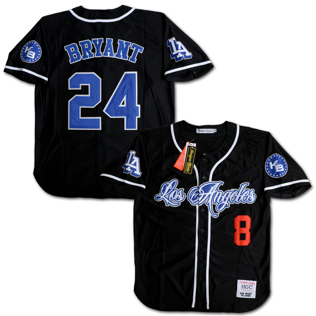 Headgear Classics Kobe Bryant 翻玩棒球衣 黑/藍色