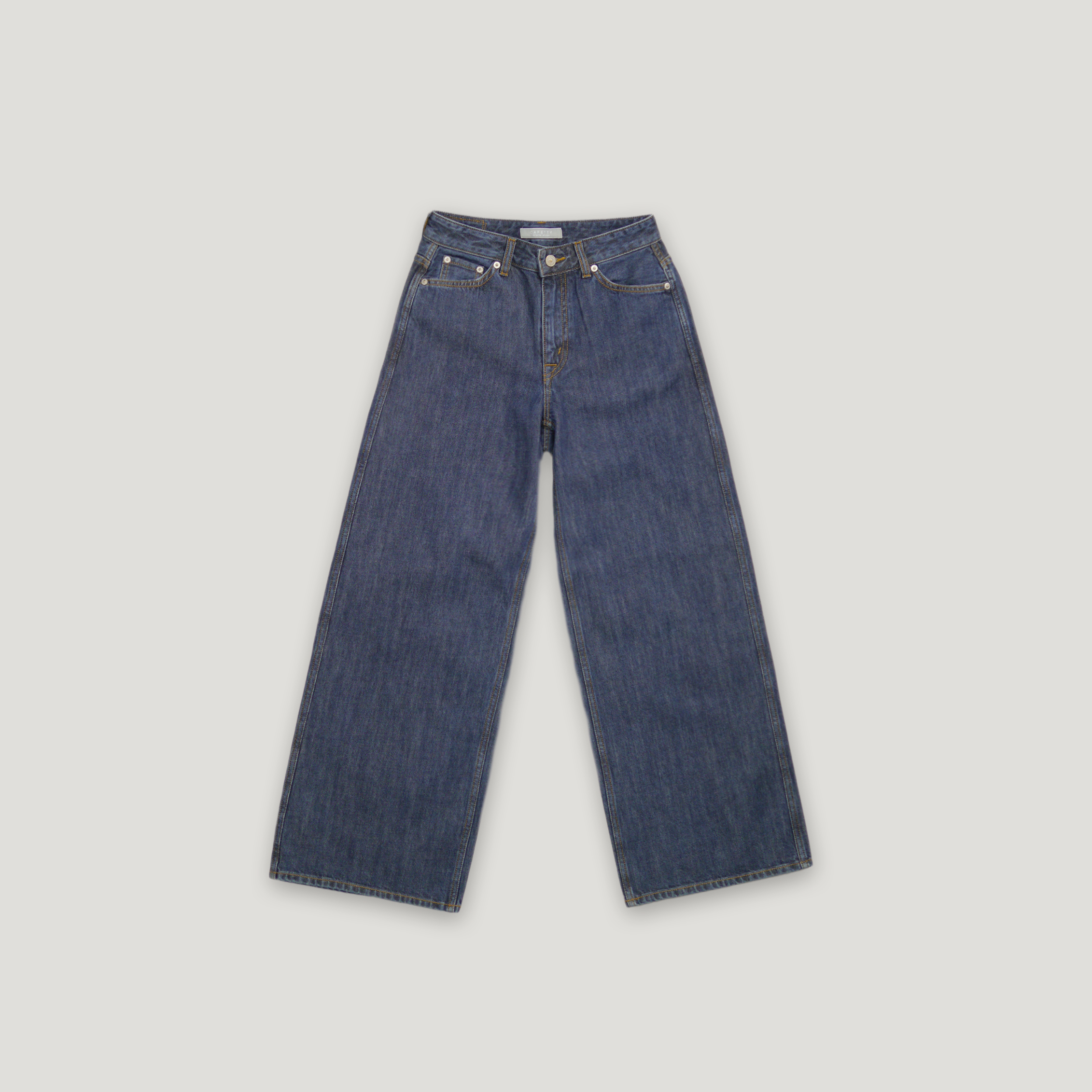 J.P.L. 中腰直筒丹寧寬褲 ╭ 2色 ╮