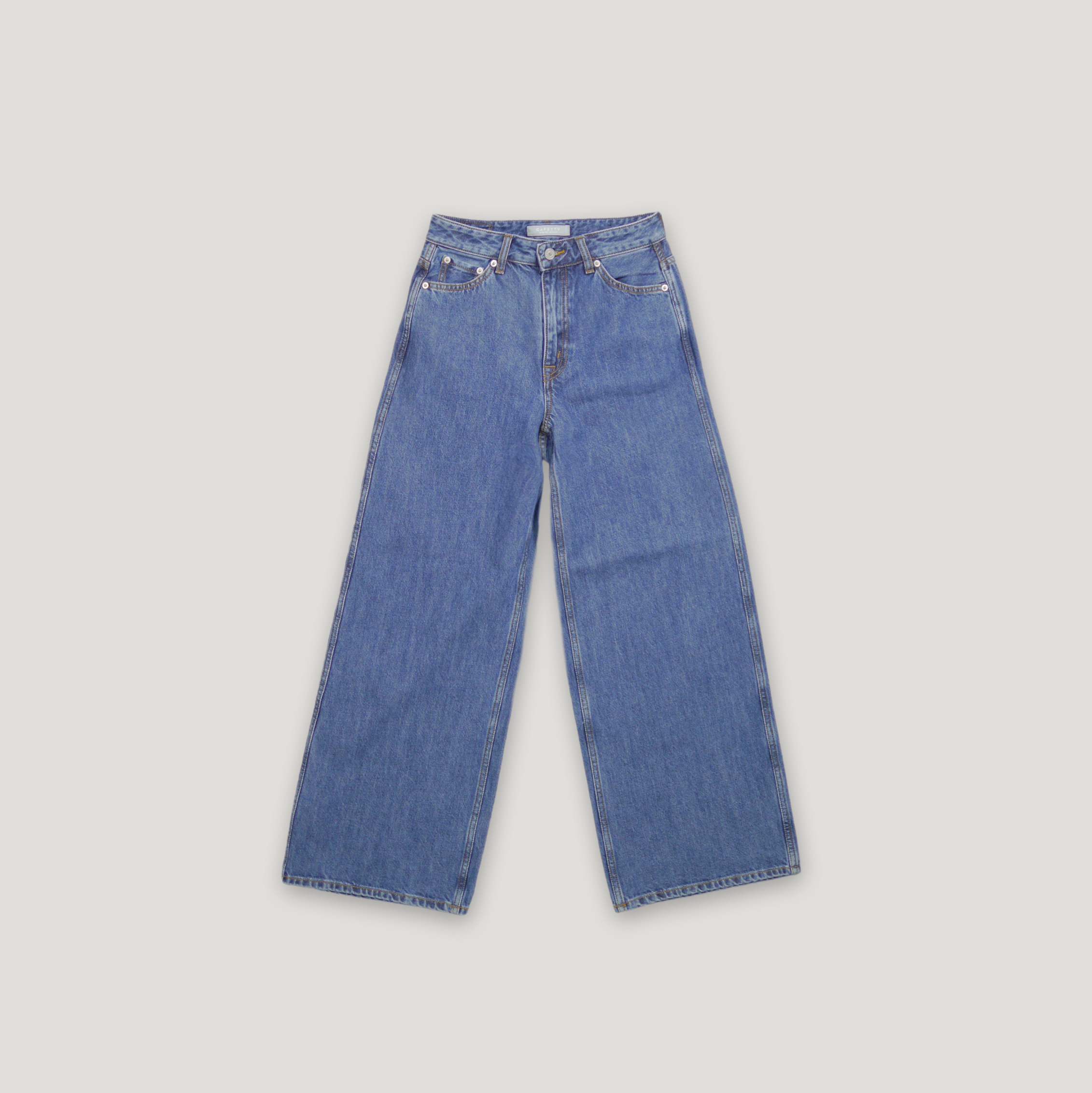 J.P.L. 中腰直筒丹寧寬褲 ╭ 2色 ╮