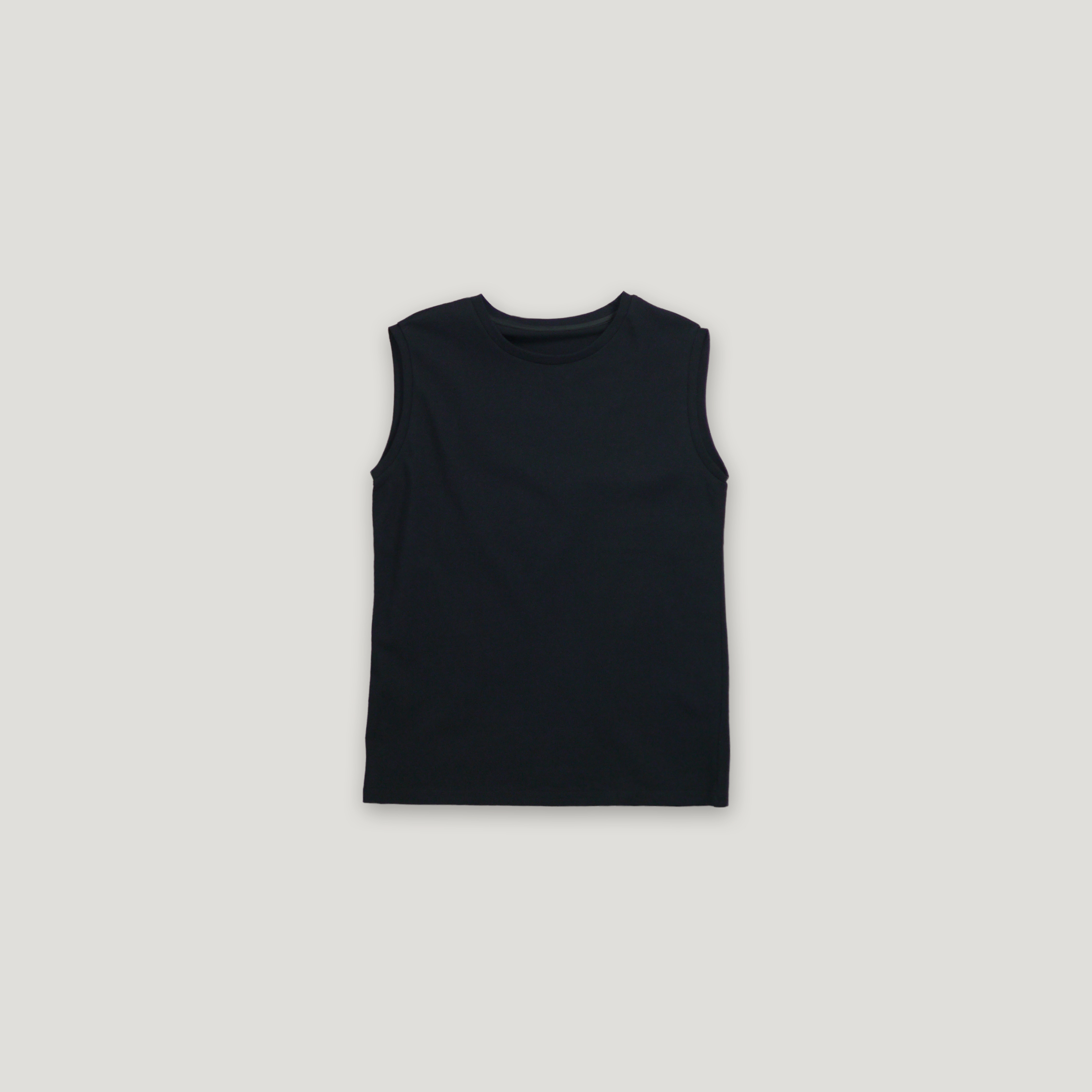 J.P.L. 圓領厚磅棉無袖背心 ╭ 3色 ╮