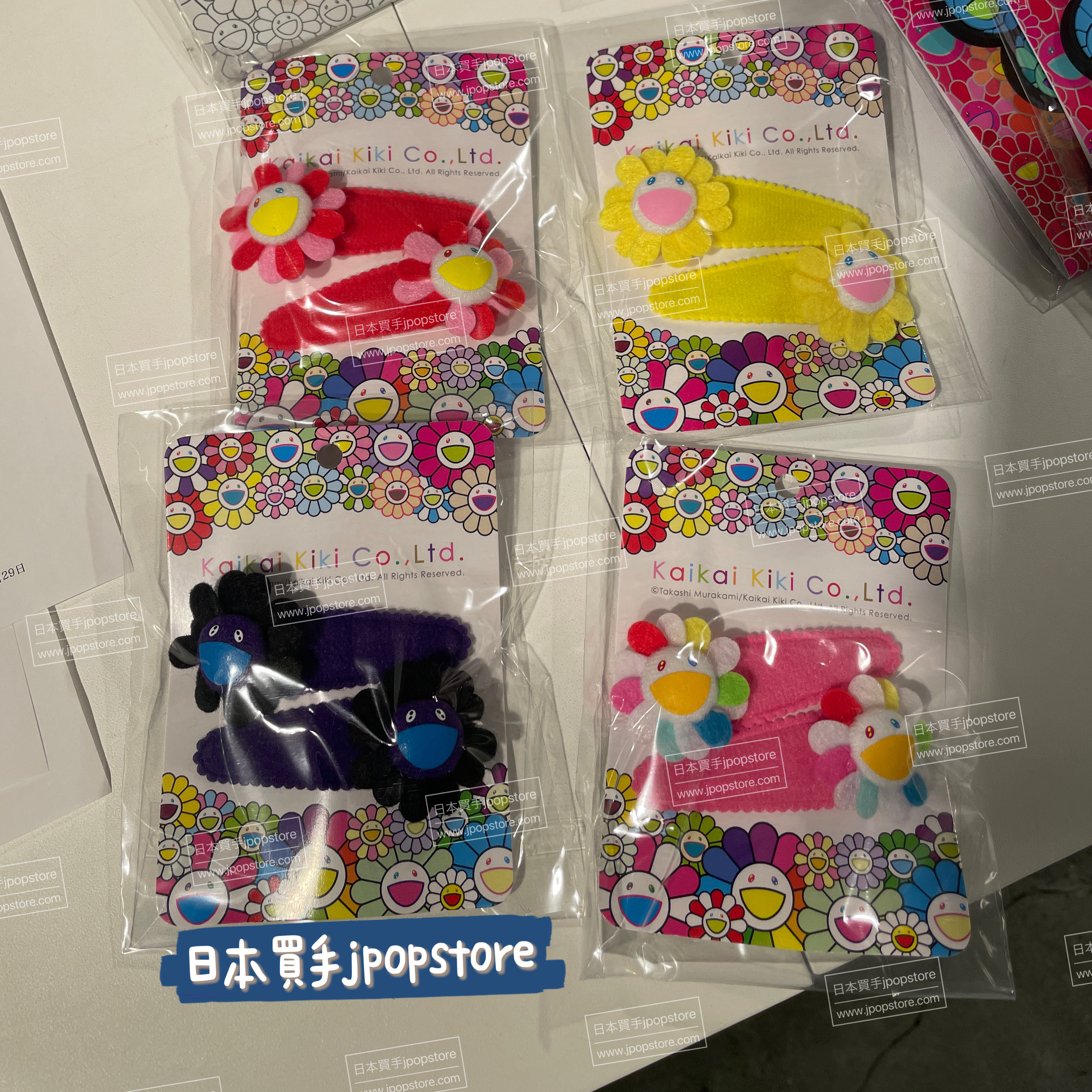村上隆 花花髮夾 | Kaikai Kiki Takashi Murakami 正版周邊