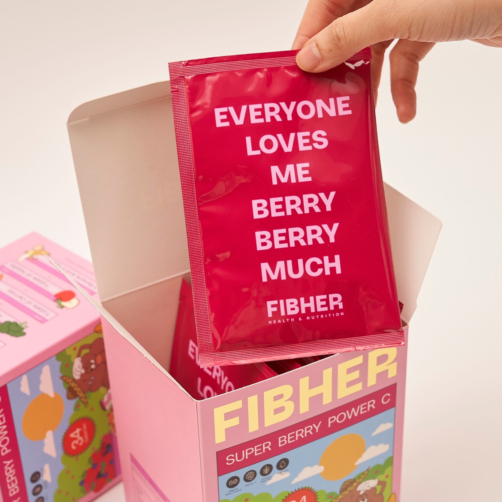 ‼️預購-預計5月出貨‼️FIBHER 超級莓果纖維飲單盒