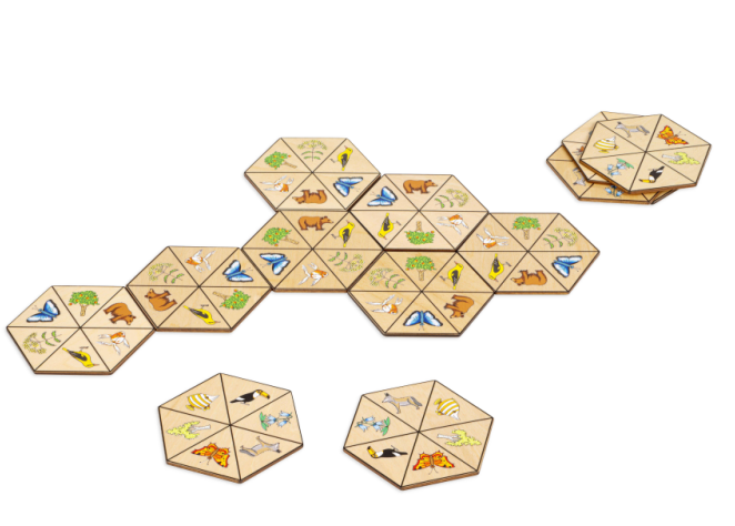 六邊形匹配遊戲-自然