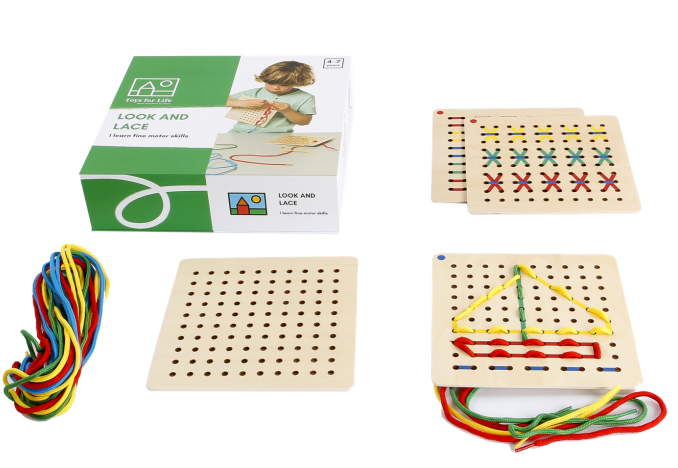 適合3Y+穿繩遊戲|提高手眼協調能力|