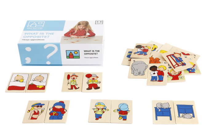 適合3Y+配對-找相反|拓展詞彙量(反義詞)|