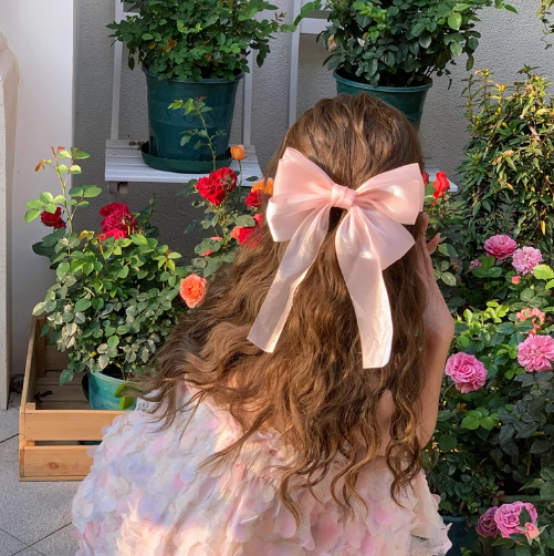 [2 FOR RM10] Fairy-Like Sparkling Ribbon Hair Clip