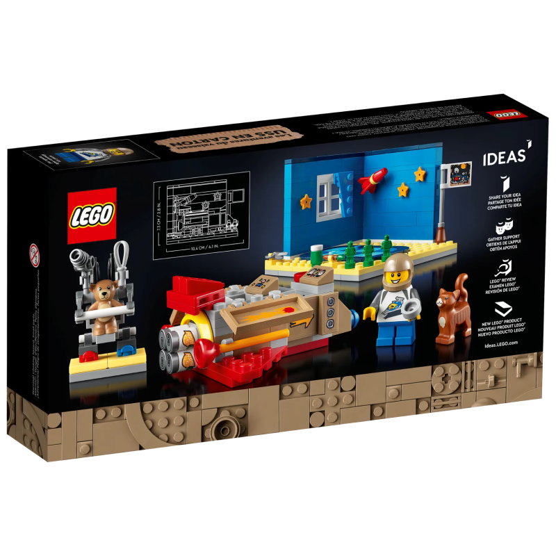 [飛米樂高積木專賣店] 樂高® 限定系列 LEGO 40533 紙板號太空冒險