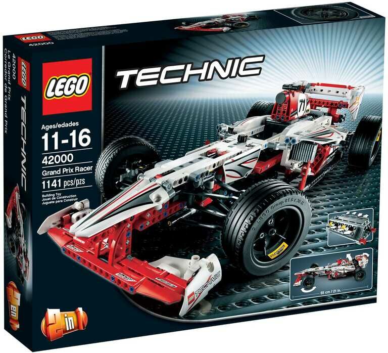 [飛米樂高積木專賣店] LEGO 42000 Technic-F1 方程式賽車 大獎賽車手