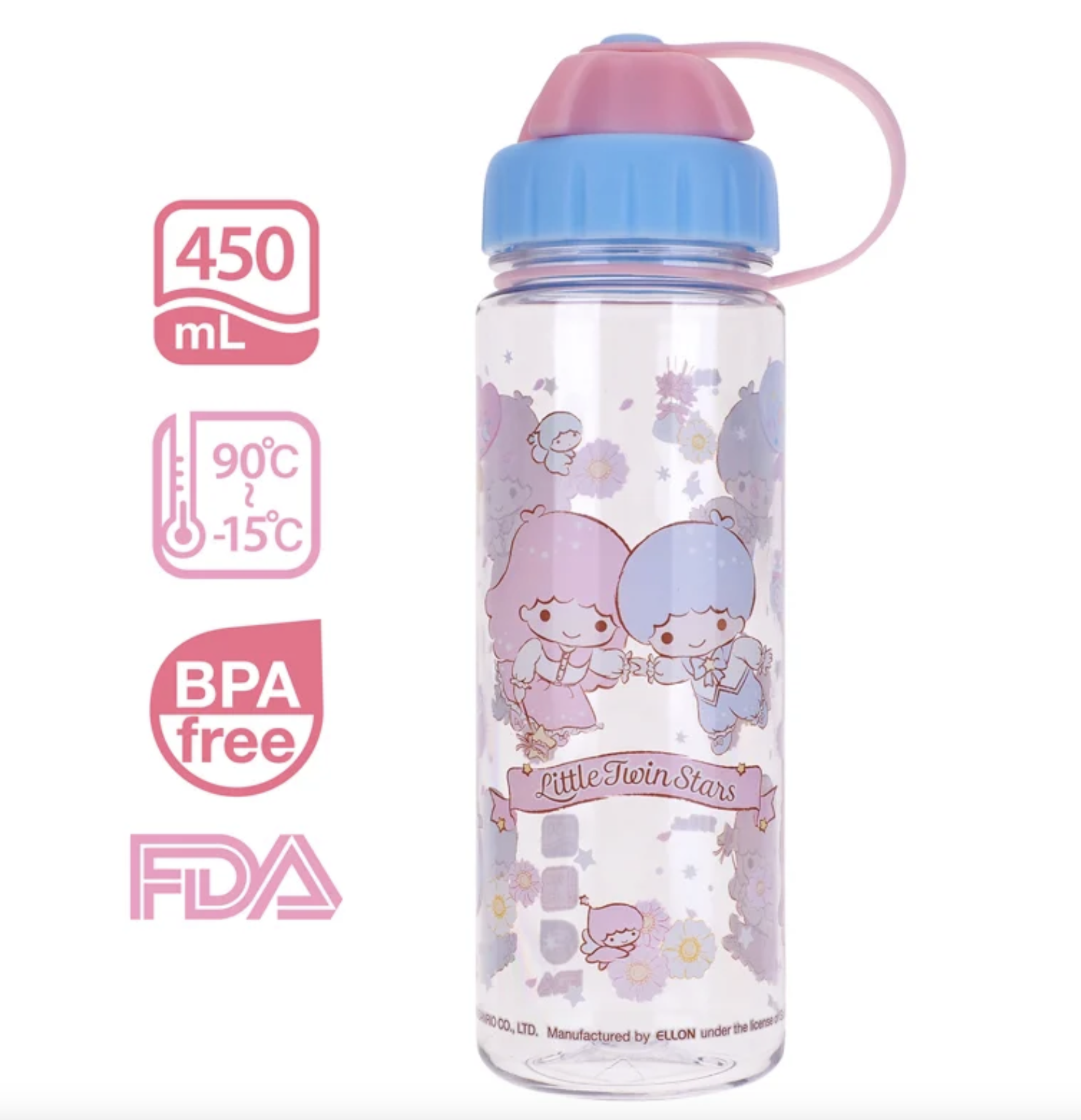 Little Twin Stars 450ml 雙開口設計膠水樽 9-5961-46