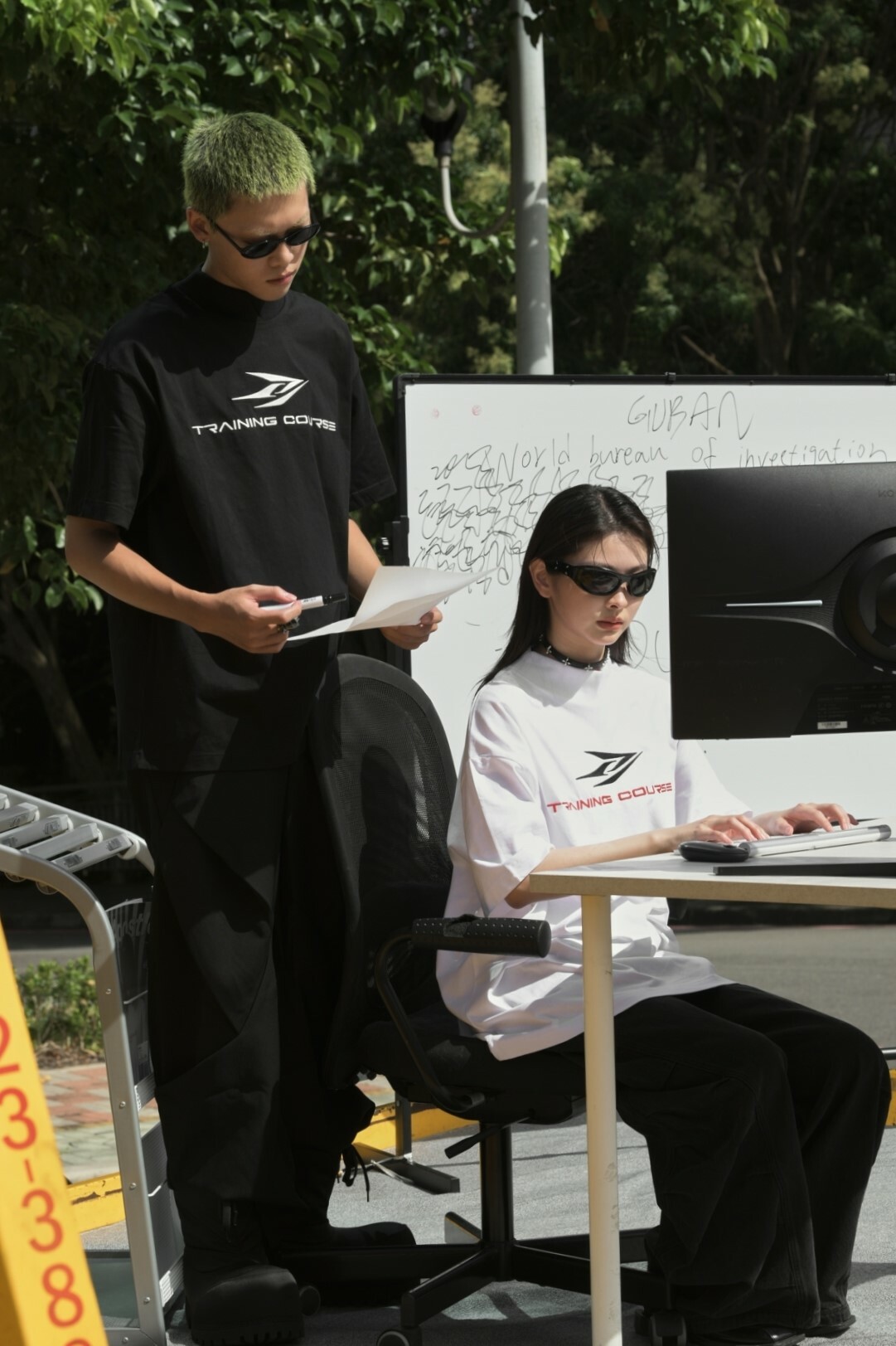 WBI 24SS WB-01 刺繡 LOGO 小高領 短袖 短T