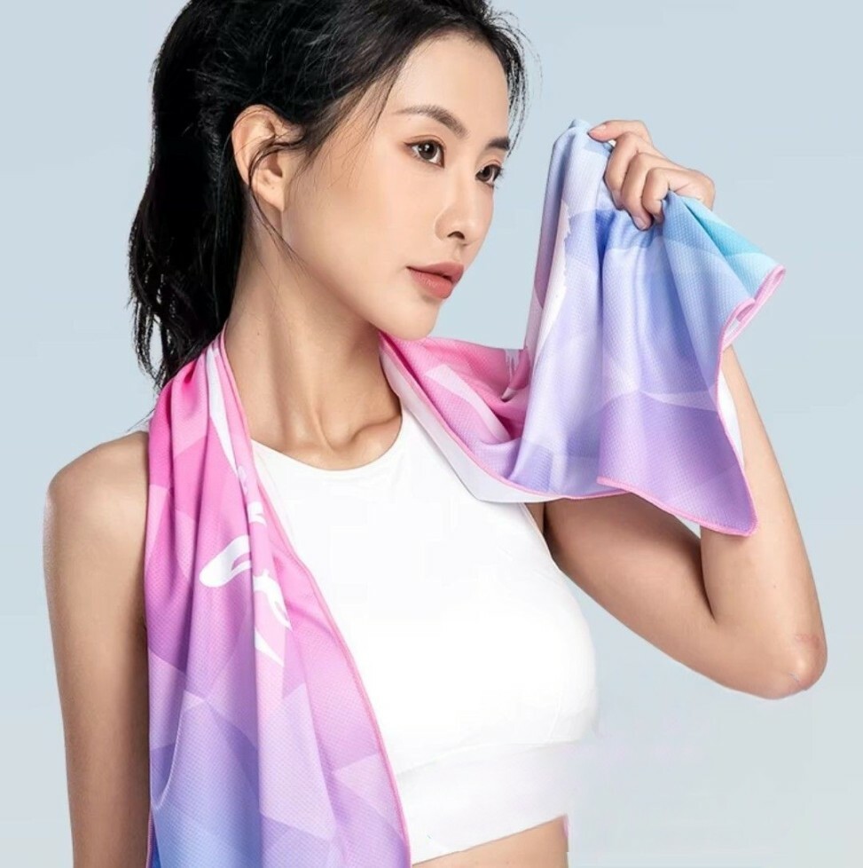 夏季冰絲吸汗涼感巾