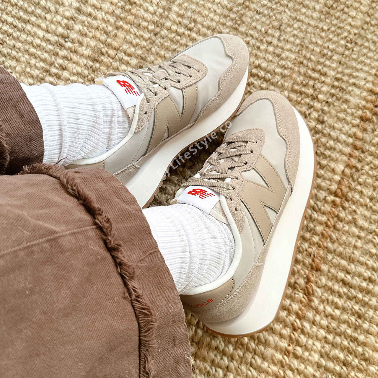 NEW BALANCE 237 泰奶色 大地色  奶茶色 米色 麂皮 男鞋 MS237CG / 調貨