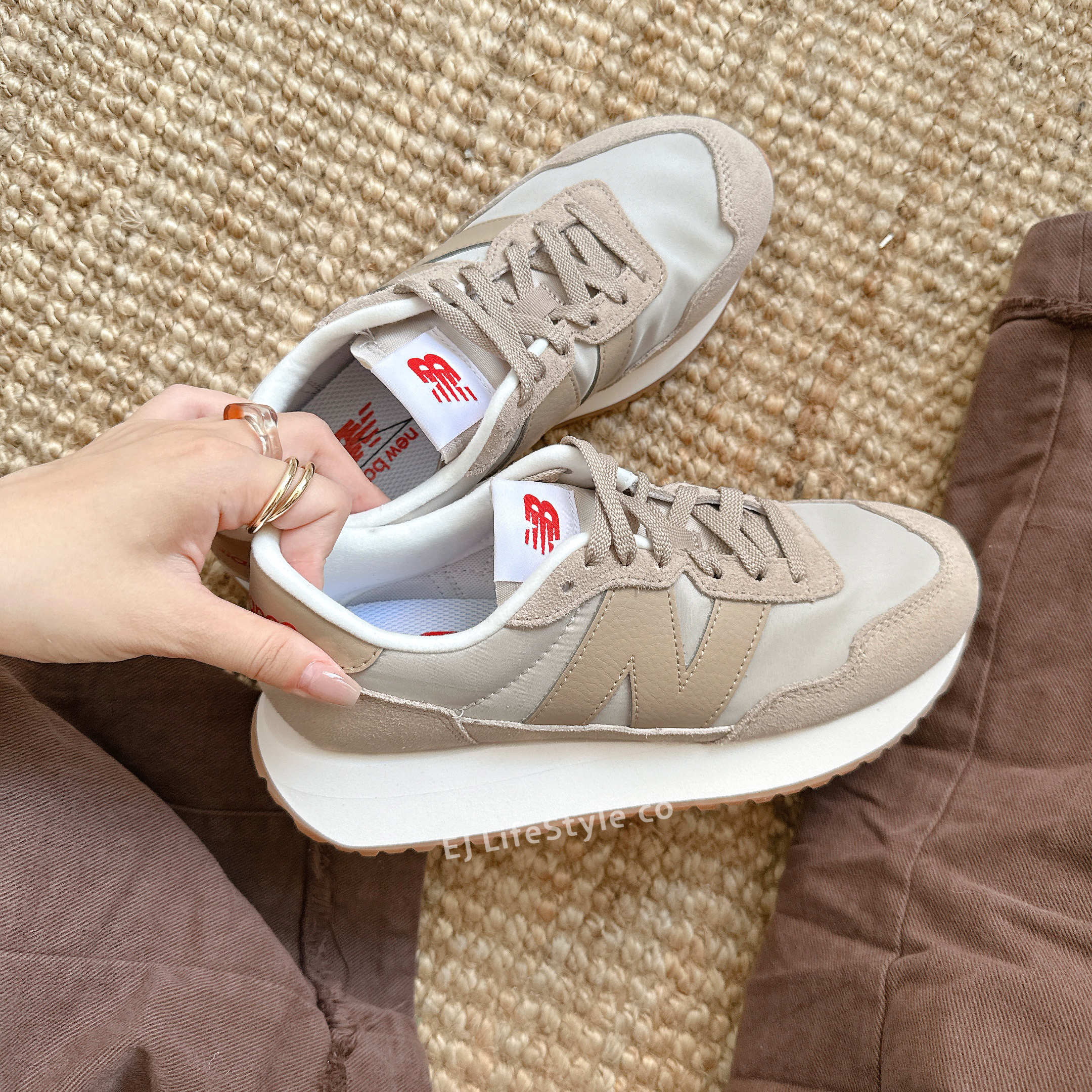 NEW BALANCE 237 泰奶色 大地色  奶茶色 米色 麂皮 男鞋 MS237CG / 調貨