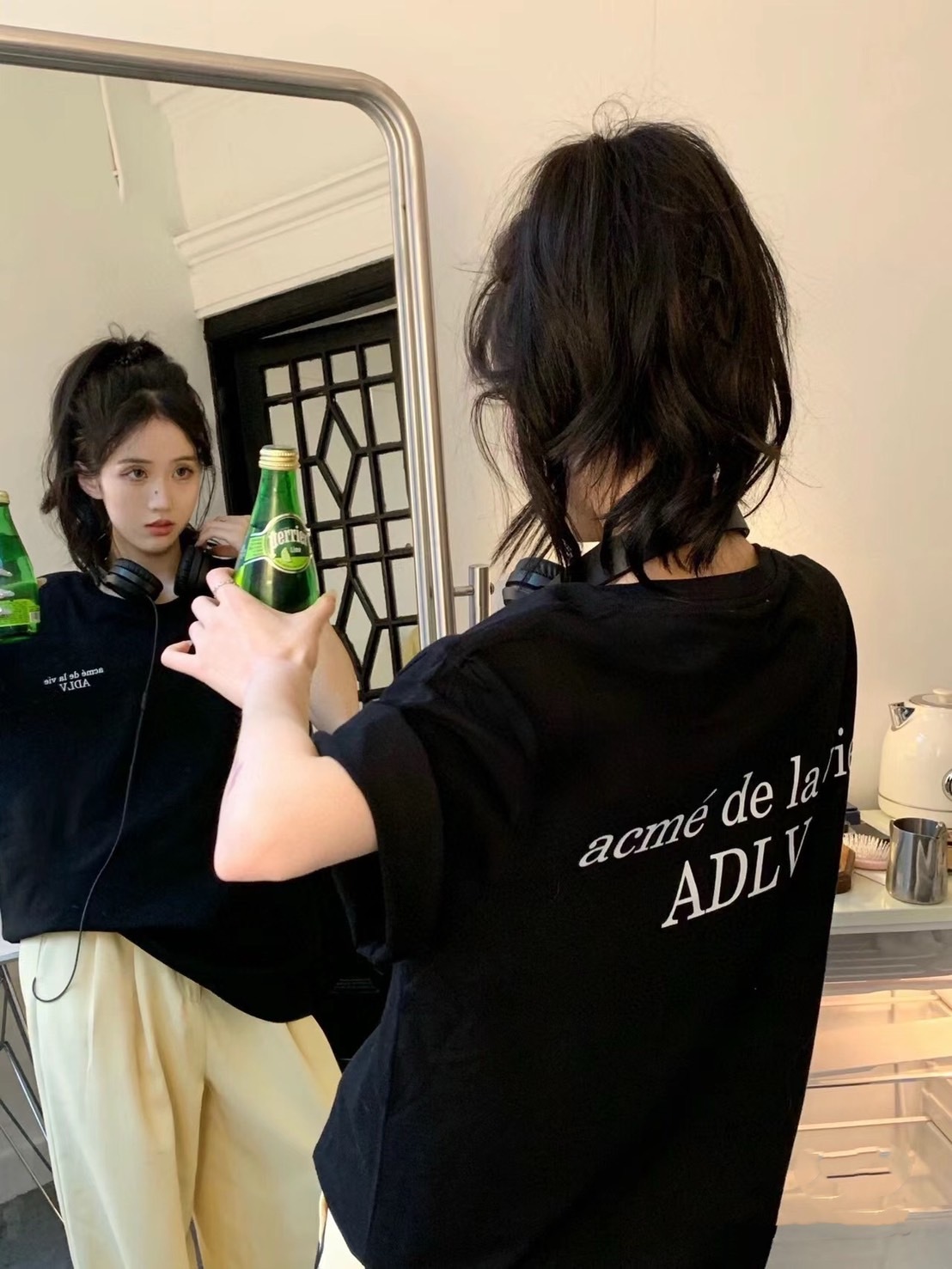 【預購】韓國 ADLV 素色 Oversized Basic Logo Short Sleeve T-shirt 馬卡龍 短袖T恤 多色可選