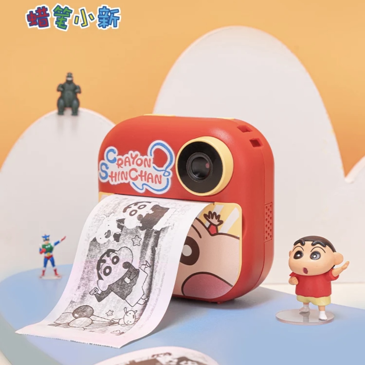 代購／蠟筆小新 兒童 拍立得相機 即可拍即可打印