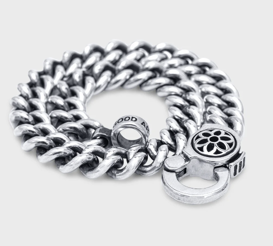 CURB CHAIN BRACELET - A