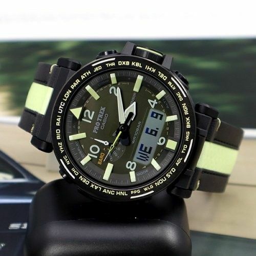 Casio PRO TREK PRG-650YL-3 "洞穴探索"主題型號 三重感應 手錶 (香港行貨)