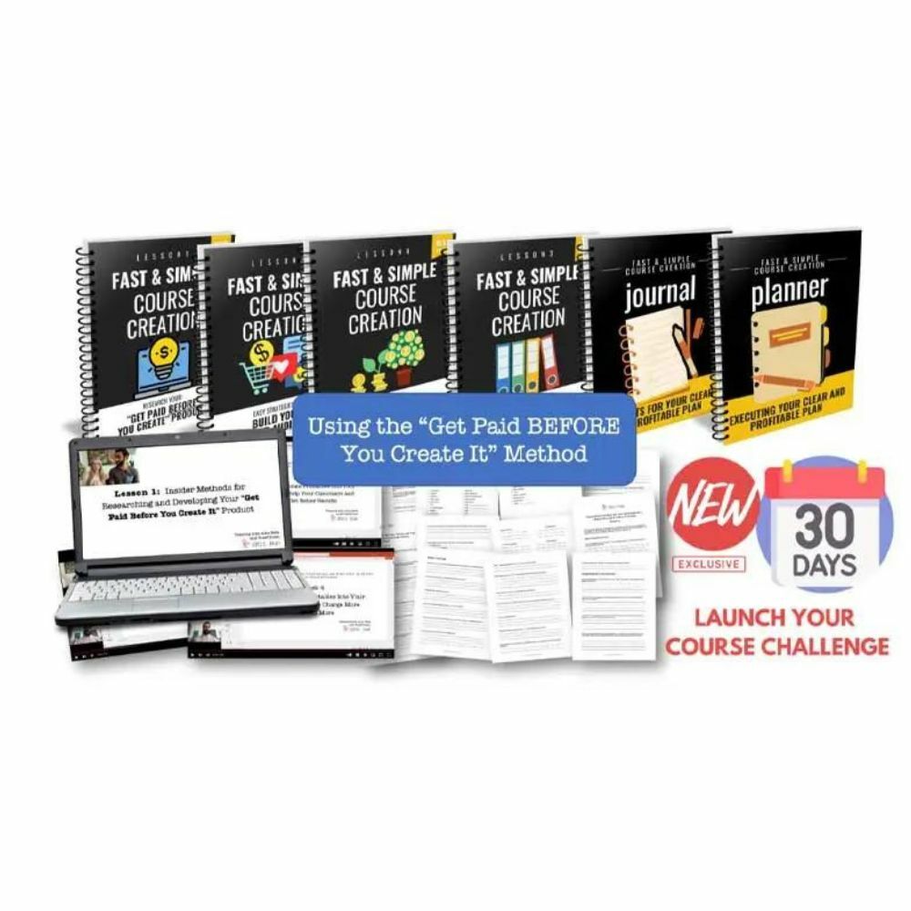 Simple Course Instructions Fast and Simple Course Creation with the Power of Easy