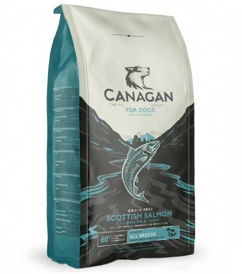 Canagan 無穀物蘇格蘭三文魚狗乾糧 6KG