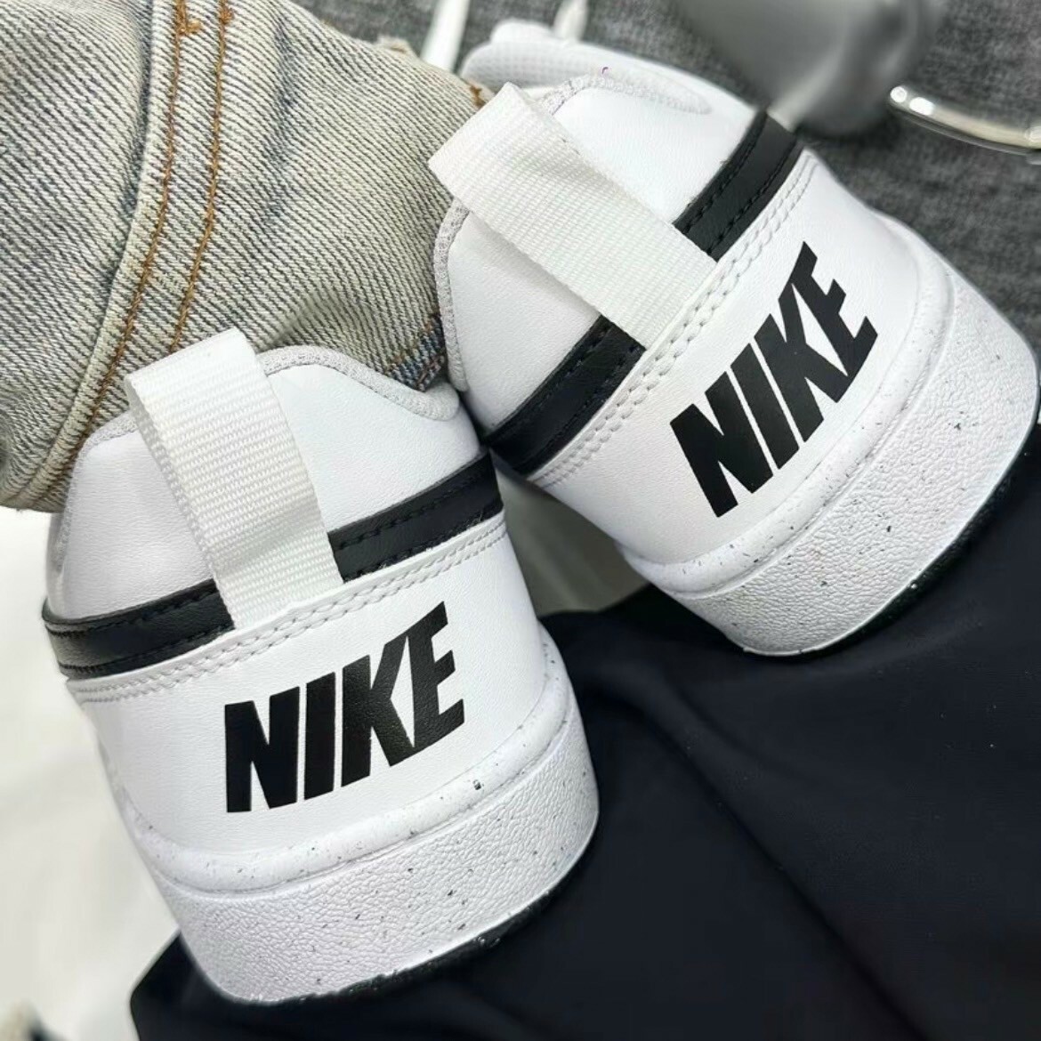 Nike Court Borough Low Recraft GS 白黑 熊貓 小Dunk 低筒 休閒鞋 板鞋 大童 女鞋