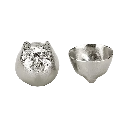 【能作 Nousaku】【純錫】【狗】【戌】【12生肖造型酒杯】【日本富山縣】