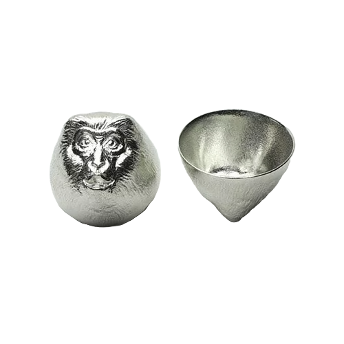 【能作 Nousaku】【純錫】【猴】【申】【12生肖造型酒杯】【日本富山縣】