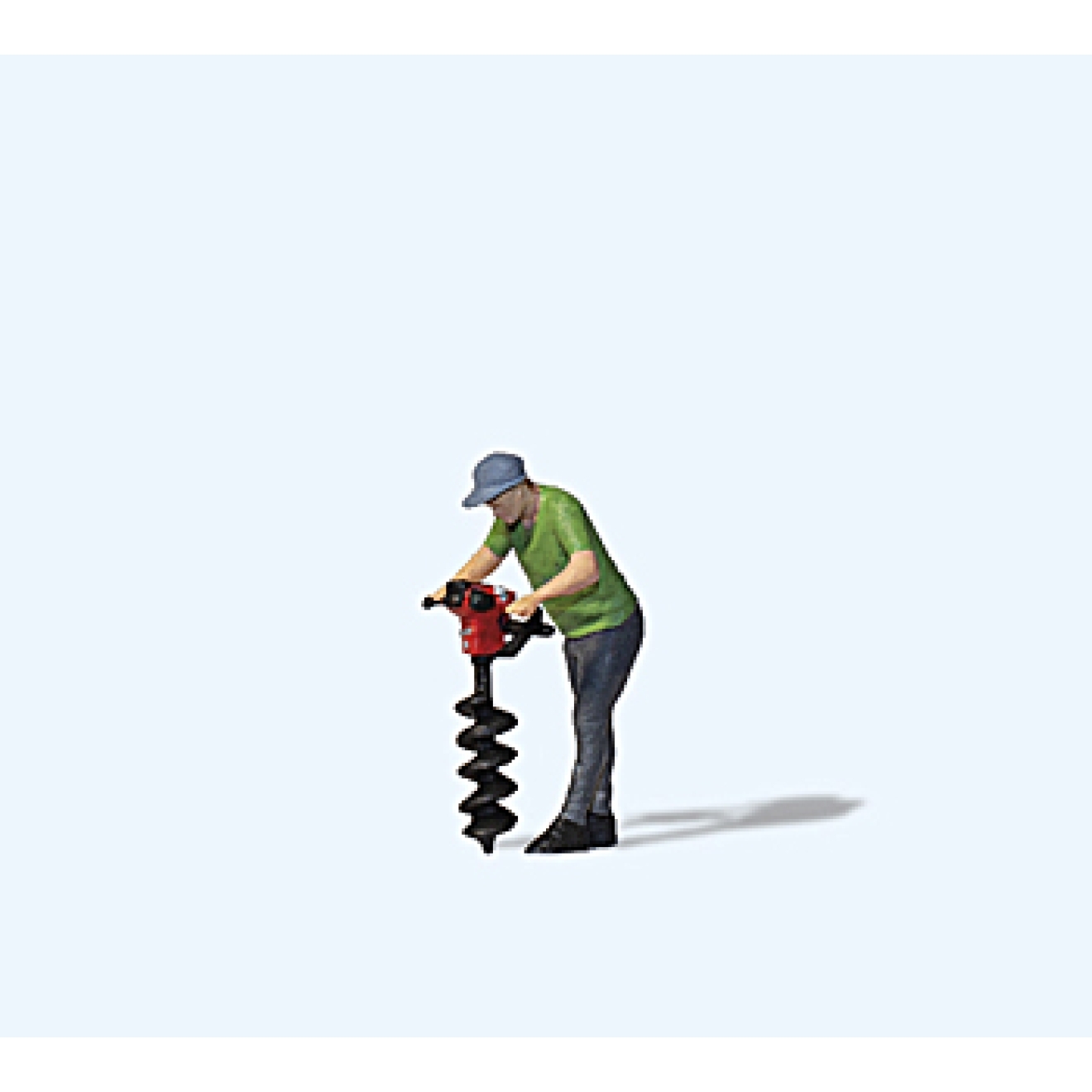 Preiser 28263 HO規 工人與土鑽