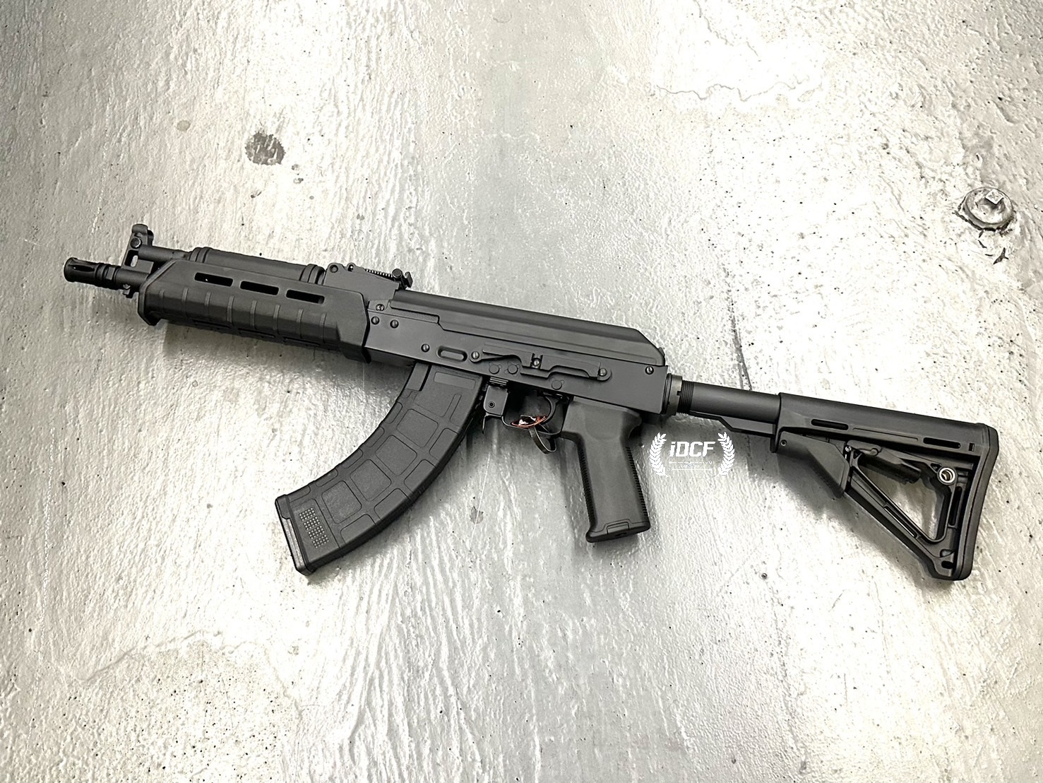 Cyma司馬AK74Keymod戰術版伸縮托AEG電動槍CM.077F