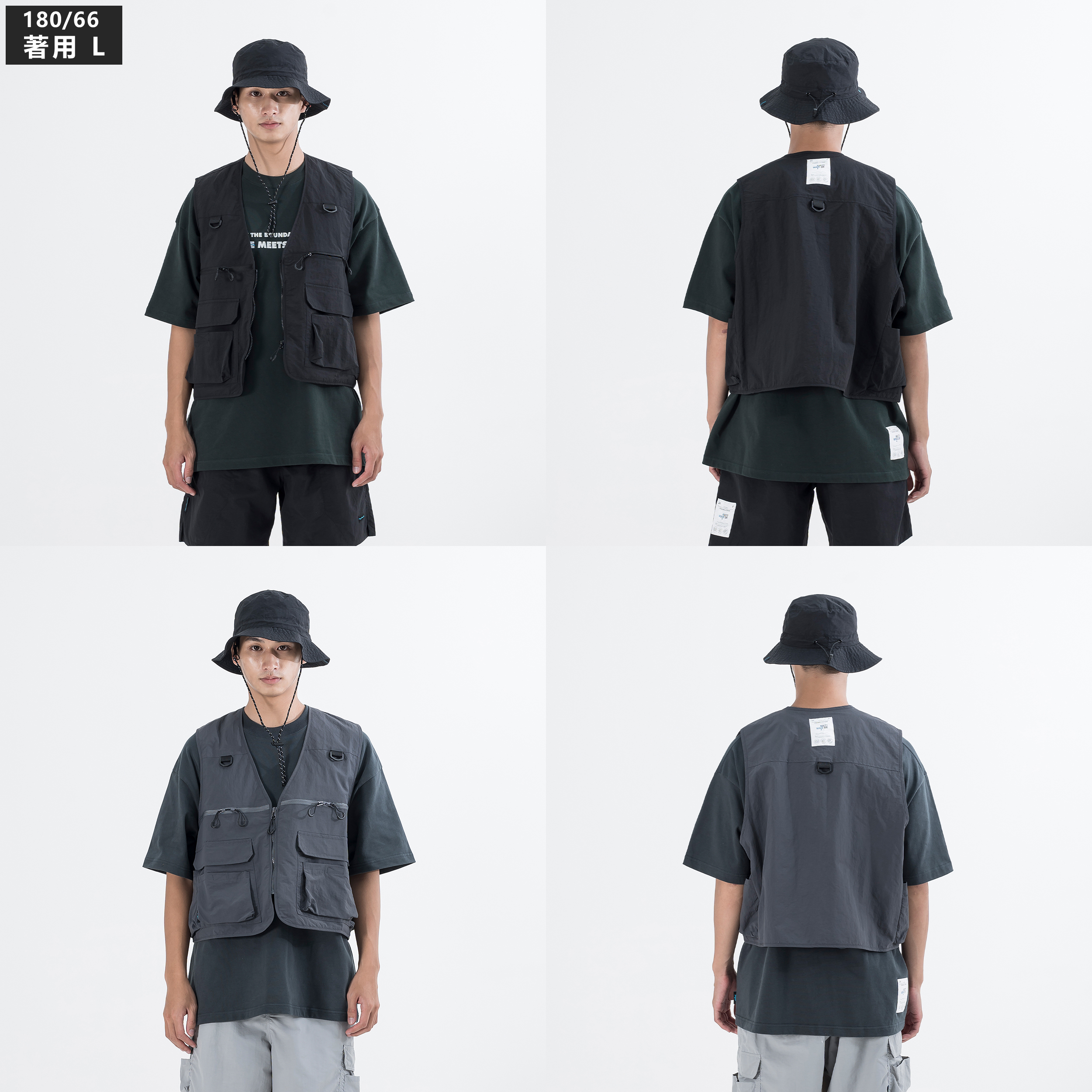 AGILITY x WAVE OFF / Fly Fishing Vest 釣魚 多袋背心 [AG-W03]