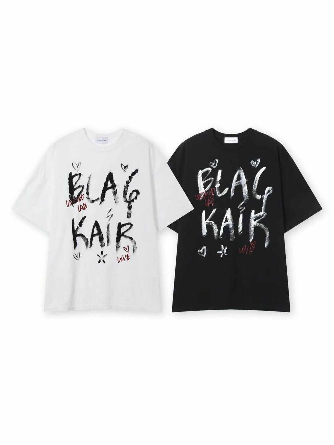 英文字圖案短袖Tee UNUSED-001T