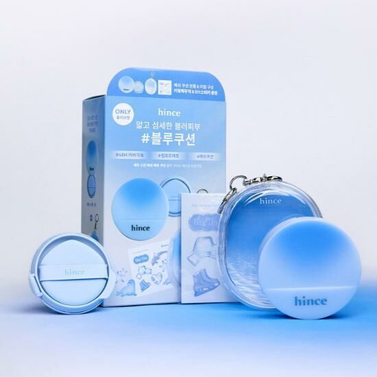 HINCE Second Skin Mesh Matte Cushion 12g [Blue Dive Edition] [Olive Young with Refill Planning Set]