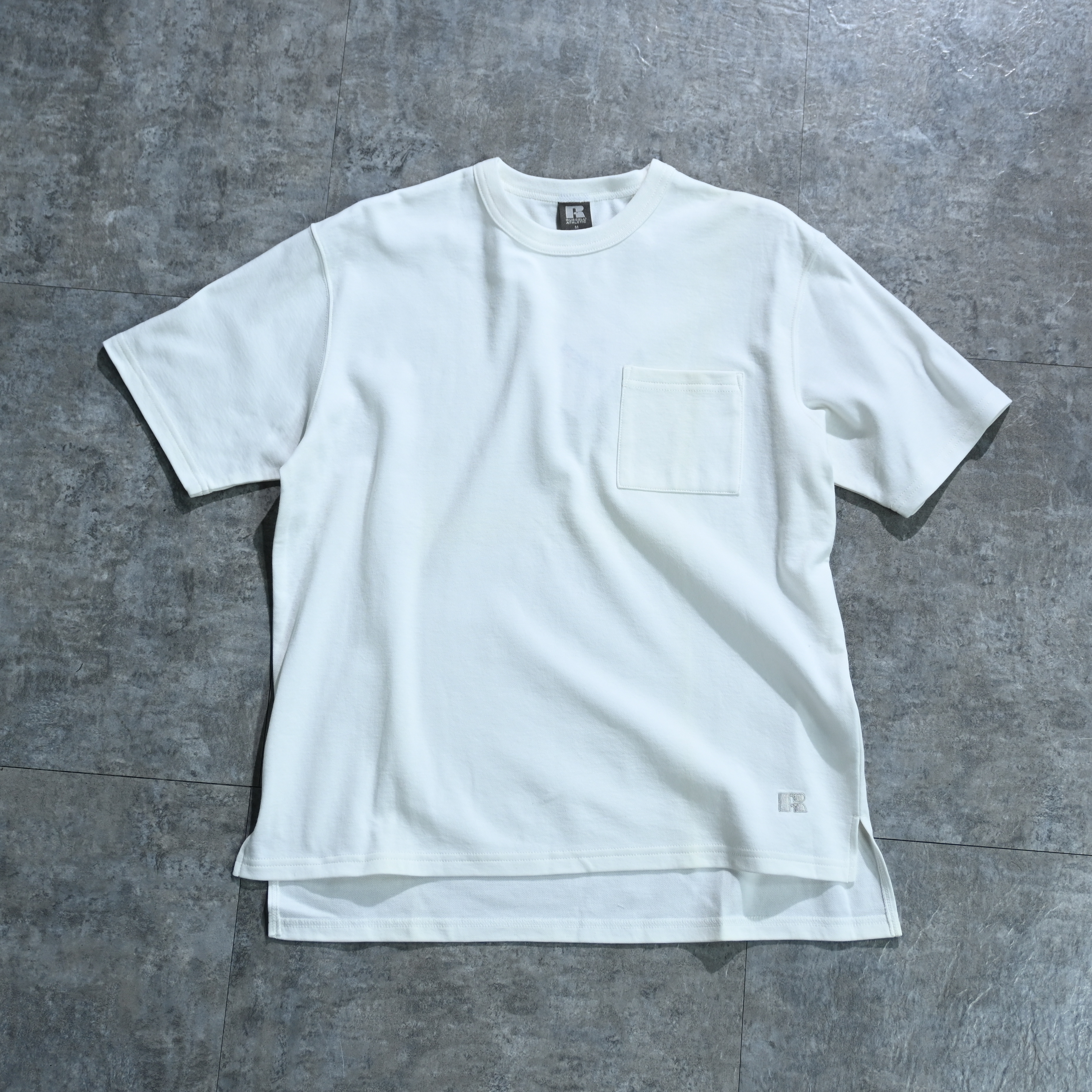 Russell Athletic JP R Embroidery Logo Pocket Tee