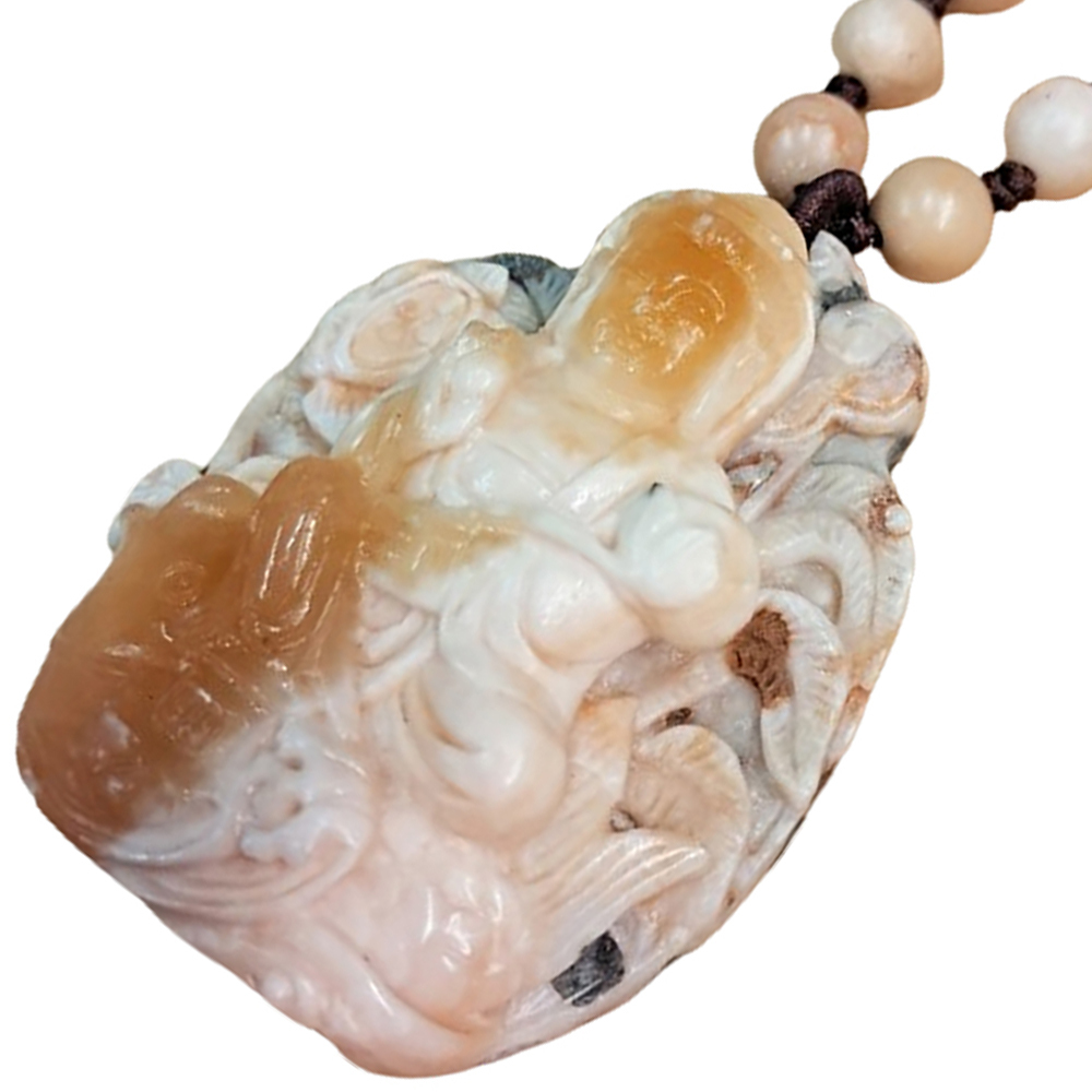 鯉魚觀音極品龍宮舍利項鍊A【十方】140910