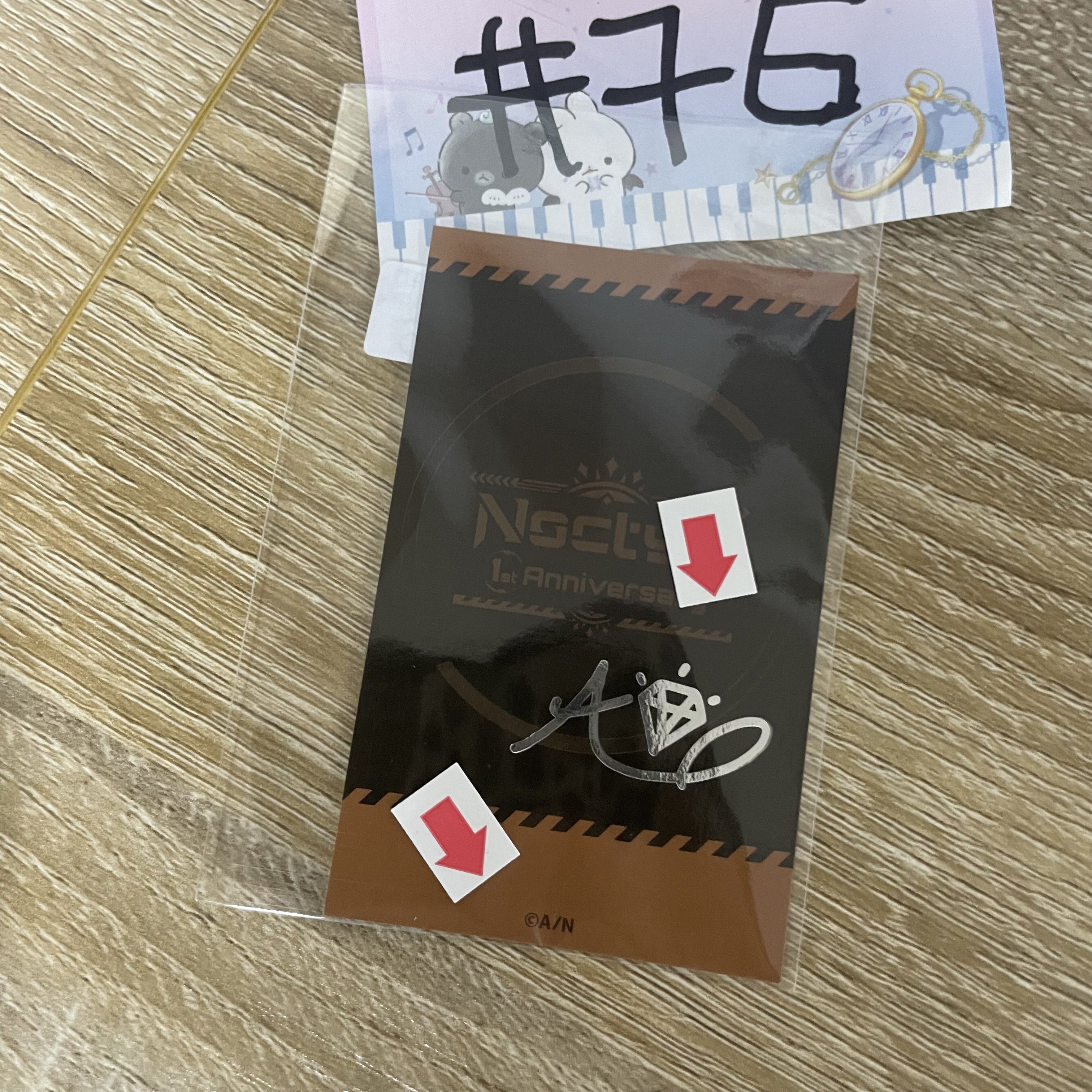 彩虹社 Alban  S 拍立得 EN 背小瑕 #76