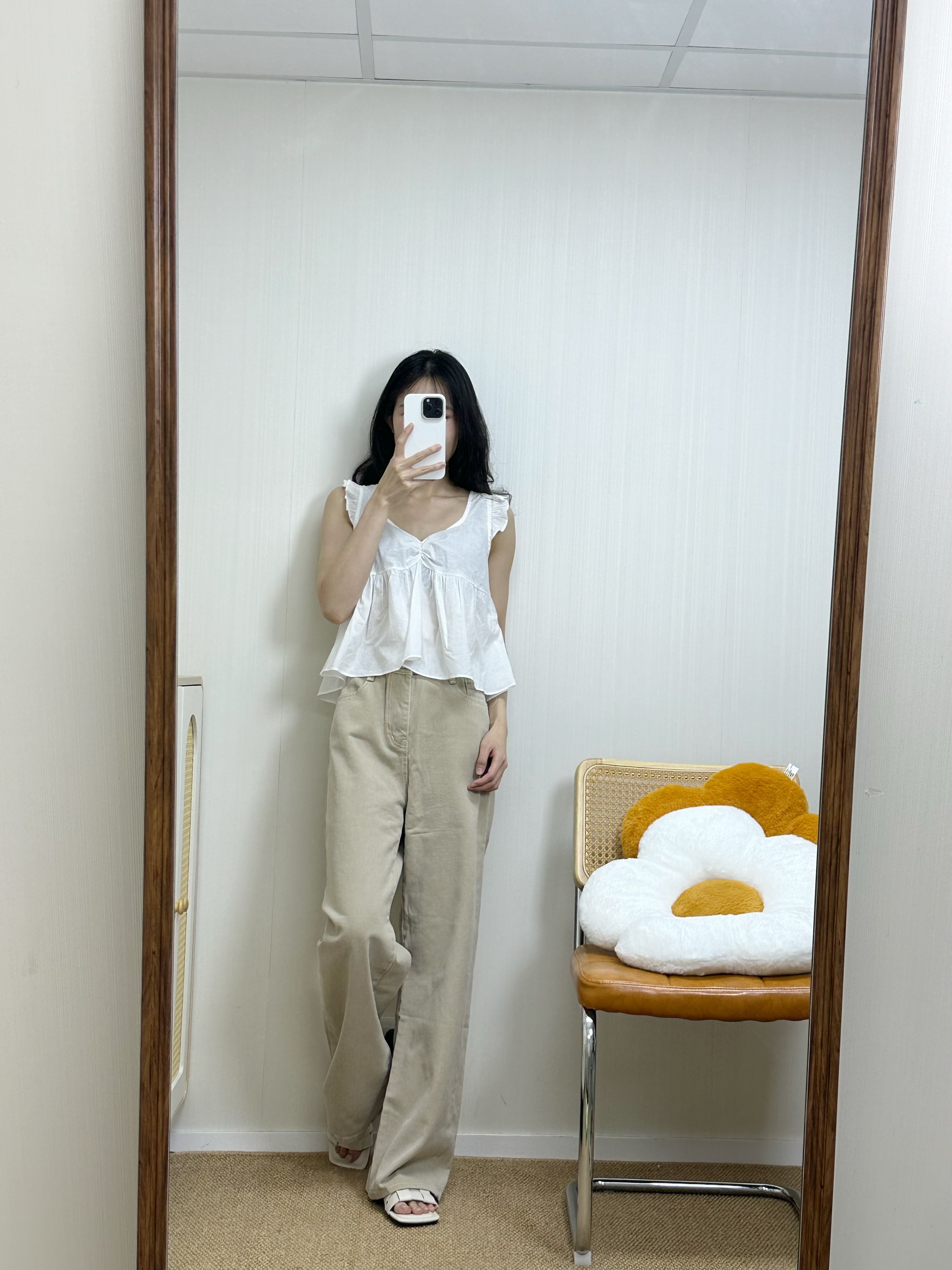 洗水直腳瘦瘦牛仔褲(現貨)