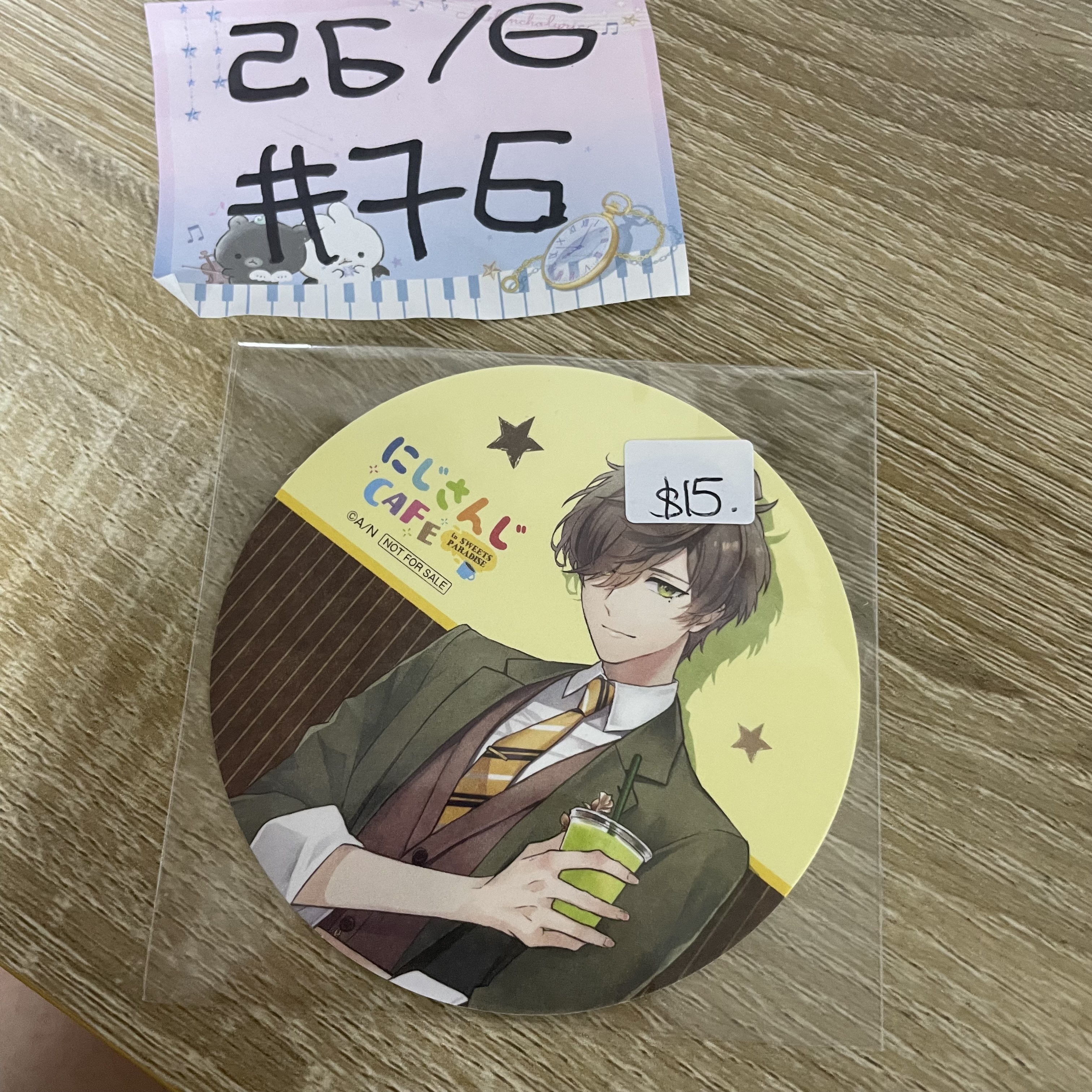 彩虹社 OLIVER 杯墊 JP   #76