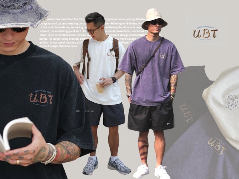 |限時收單|UNBENT 24ss 復古水洗色手繪 Tee 🔥