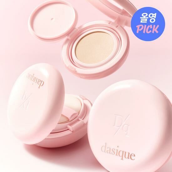 DASIQUE Water Dewy Gel Cushion 15g [Sweet Heart Collection] [Olive Young Planning Set]