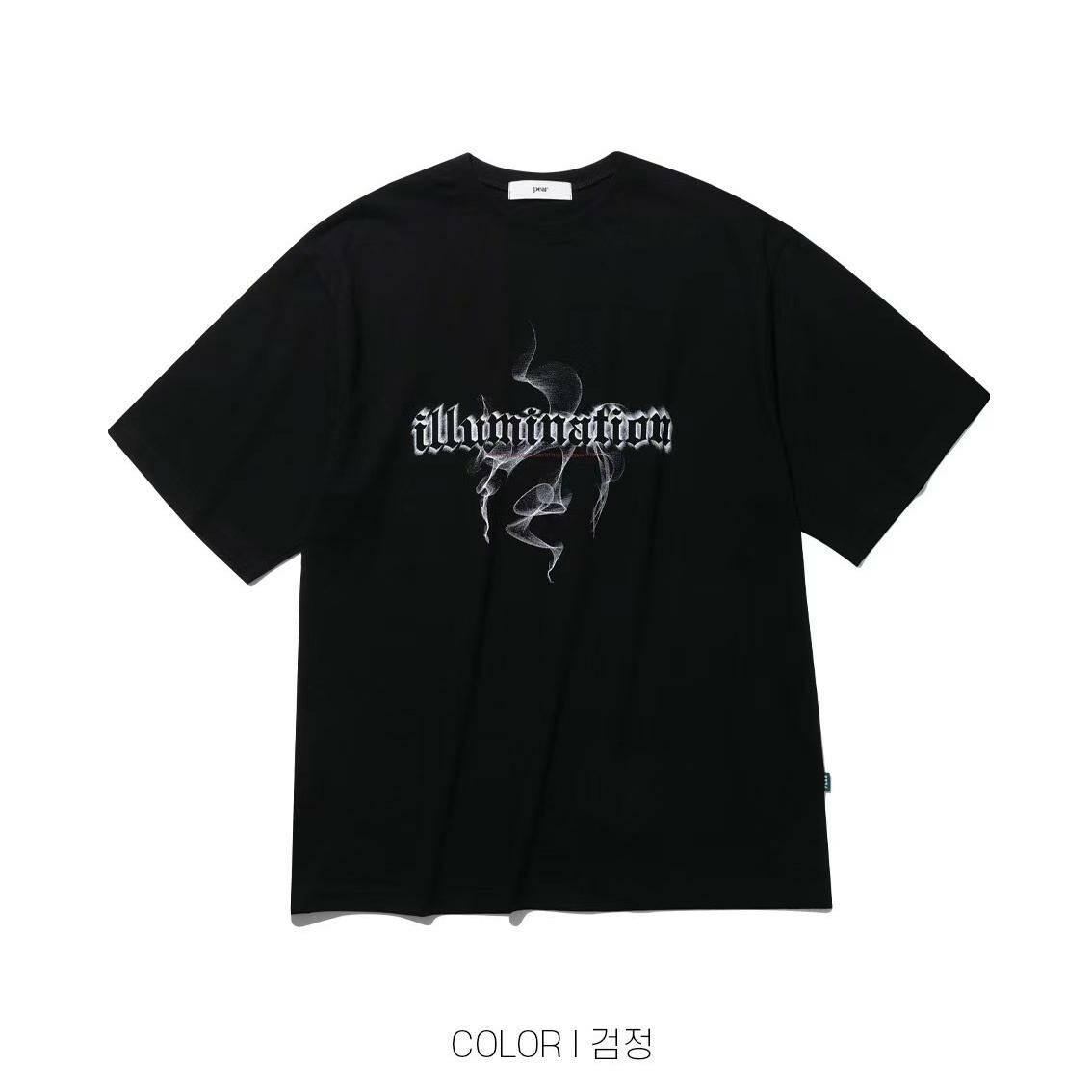 英文字圖案短袖Tee T5511